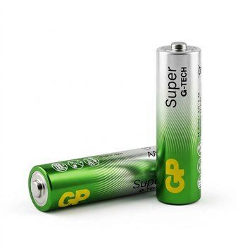 Батарейка пальчик AA (LR6) GP Super Alkaline 1.5V Алкалінова (2 шт.) 03905 фото