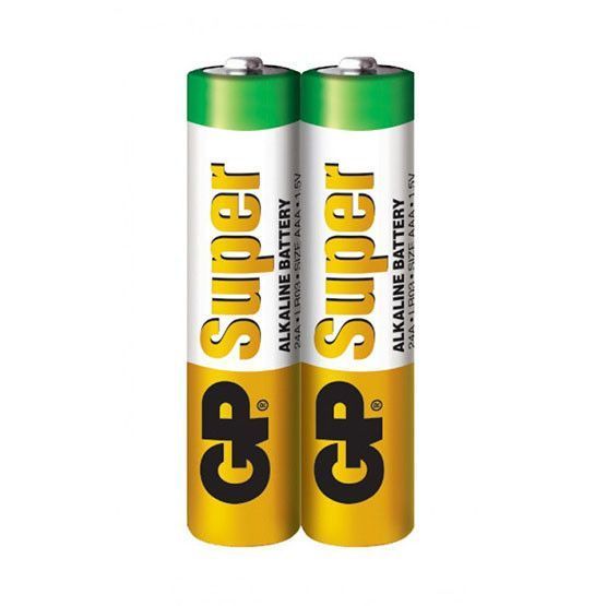Батарейки мини-пальчик AAA (LR03) GP Super Alkaline 1.5V Алкалайновая (3 шт.) 03910 фото