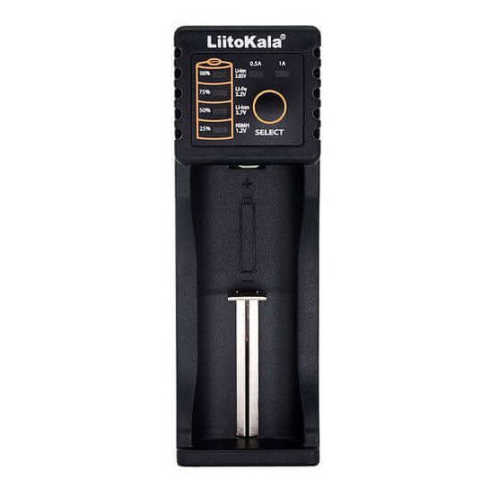Зарядний пристрій для акумуляторів LiitoKala Lii-100 USB на 1 слот із функцією Power Bank 04204 фото