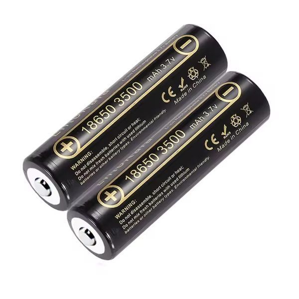 Акумулятор 18650 Li-ion LiitoKala Lii-35A-JT 3500mAh 3.7V Випуклий (Button Top) для ліхтарів та приладів 03628 фото