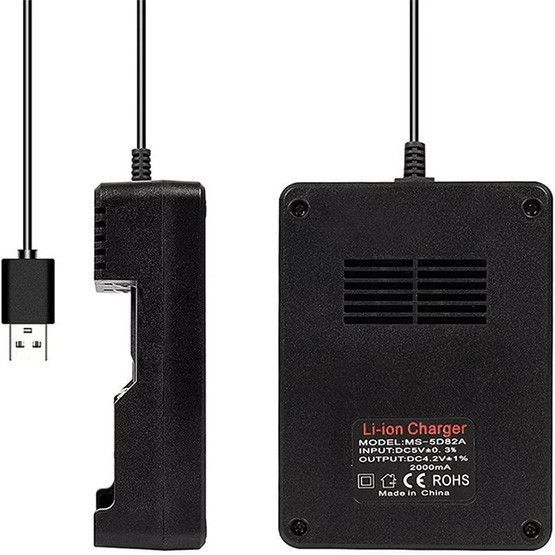 Зарядное устройство MS-5D82A для 2×14500/16340/18650/26650 Li-ion 04205 фото Зарядное устройство MS-5D82A для 2×14500/16340/18650/26650 Li-ion 04205 фото