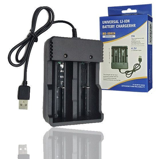 Зарядное устройство MS-5D82A для 2×14500/16340/18650/26650 Li-ion 04205 фото Зарядное устройство MS-5D82A для 2×14500/16340/18650/26650 Li-ion 04205 фото