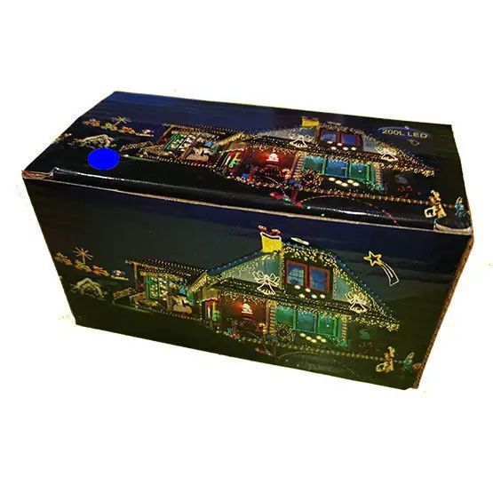 Гирлянда LED Multi Function 7 м, 100 LED синяя, 8 режимов 01806 фото