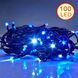 Гирлянда LED Multi Function 7 м, 100 LED синяя, 8 режимов 01806 фото 2