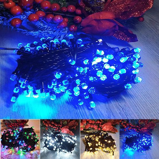 Гирлянда LED 18 м 200 LED Six Corner синяя 01808 фото
