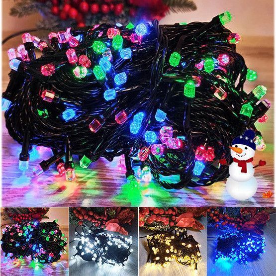 Гірлянда LED 26 м 300 LED Six Corner різнокольорова 01809 фото Гірлянда LED 26 м 300 LED Six Corner різнокольорова 01809 фото
