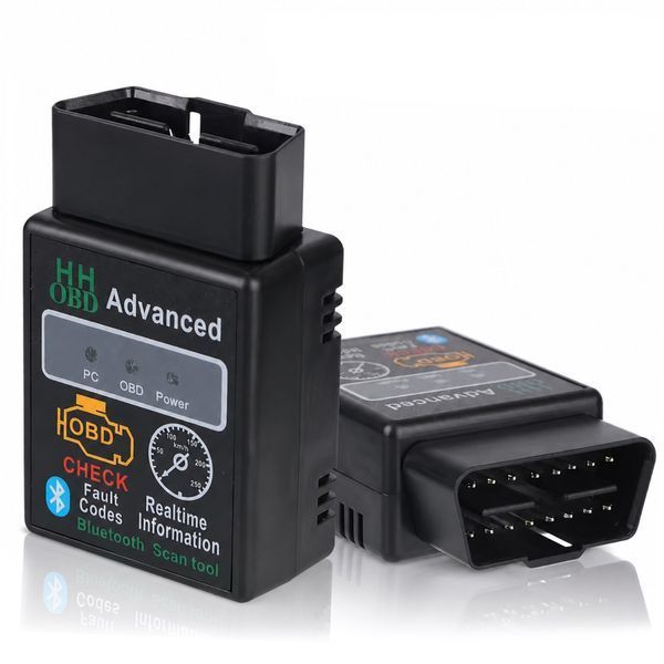Автосканер OBD2 ELM327 v1.5 Bluetooth диагностический адаптер для автомобиля (чип PIC18F25K80) 07200 фото