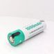 Акумулятор 18650 Li-ion AREXES 1000mAh 3.7V з пластинами під пайку для ліхтариків та павербанків 03602 фото 3