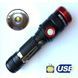 Фонарь ручной T6 BL-736, аккумуляторный 18650, зум (фокус), зарядка USB, плавная регулировка яркости, X-Balog 00037 фото 4