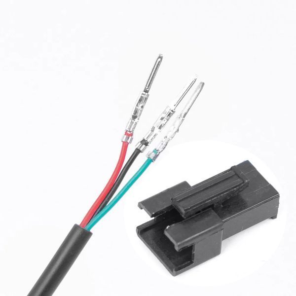 Универсальный курок газа Wuxing 130X для электротранспорта (24V&ndash;72V, разъем SM 3-Pin, кабель 1.8м) 08107 фото