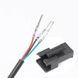 Универсальный курок газа Wuxing 130X для электротранспорта (24V&ndash;72V, разъем SM 3-Pin, кабель 1.8м) 08107 фото 3