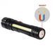 Фонарь ручной T6+COB BL-T6-26, аккумуляторный 18650, зум (фокус), боковая COB подсветка, зарядка USB, работает от 3&times;AAA 00039 фото 3