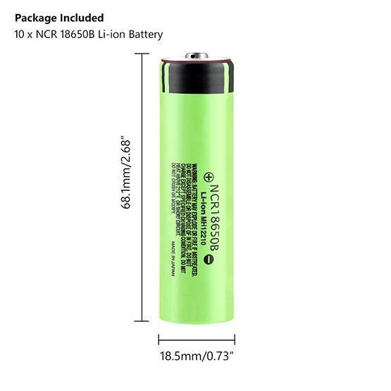 Акумулятор 18650 LiitoKala NCR18650B 3400mAh 3.7V Li-ion 6A 03608 фото Акумулятор 18650 LiitoKala NCR18650B 3400mAh 3.7V Li-ion 6A 03608 фото