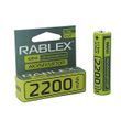 Аккумулятор 18650 Rablex 2200mAh 3.7V Li-ion 03613 фото