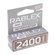 Аккумулятор 18650 Li-ion Rablex 2400mAh 3.7V Выпуклый (Button Top) без защиты для фонарей и приборов