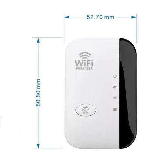 WiFi репитер 300 Мбит/с, усилитель сигнала, ретранслятор в розетку с LAN-портом 10203 фото