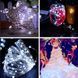 Гирлянда "Роса" на батарейках с пультом, 10 м, 100 LED, белый свет 02101 фото 6