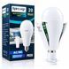 Аварійна LED лампа E27 20W акумуляторна з гачком P920 для дому та кемпінгу 00622 фото 1