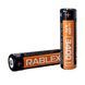 Акумулятор 18650 Li-ion Rablex 3400mAh 3.7V Випуклий (Button Top) без захисту для ліхтарів та приладів 03616 фото 3