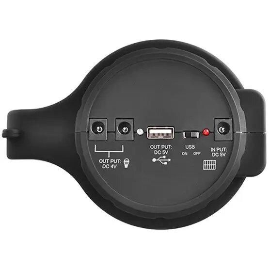 Фонарь переносной аккумуляторный (4500mAh) с павербанком YJ-2886 5W/22SMD, мощный, зарядка 220В, боковая LED панель, для дома, кемпинга, аварийное освещение 00609 фото
