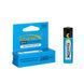 Акумулятор із захистом 18650 Li-ion Rablex 2400mAh 3.7V Випуклий (Button Top) для ліхтарів та приладів 03617 фото 4