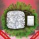 Гірлянда "Роса" на батарейках, 10 м, 100 LED, біле світло 02104 фото 1