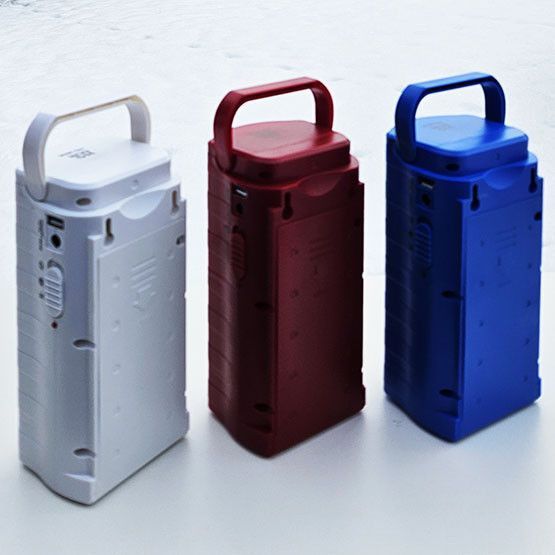 Фонарь переносной аккумуляторный (6000mAh) HD-2608 2 в 1 (фонарь-павербанк), мощный, зарядка 220В, для дома, кемпинга, аварийное освещение, белый 00612 фото