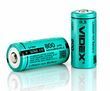Акумулятор 16340 (CR123) Li-ion Videx 800mAh 3.7V Випуклий (Button Top) без захисту для ліхтарів та приладів