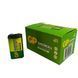 Батарейка крона GP Greencell 1604GLF 6F22 9V (Сольова) 03900 фото 3