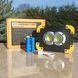 Прожектор LED L802-20W-2COB+1W PowerBank, акумуляторний 2&times;18650 (змінні), потужний, зарядка USB, працює від 2&times;AAA 00620 фото 1