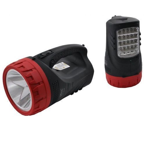 Фонарь переносной аккумуляторный (6000mAh) YJ-2829 5W/25SMD, мощный, зарядка 220В, боковая LED панель, для дома, кемпинга, аварийное освещение 00615 фото