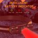 Фонарь налобный с красным светом D20R, аккумуляторный 18650 3000mAh, сенсорный (датчик движения), зарядка USB Type-C, Boruit 00306 фото 5