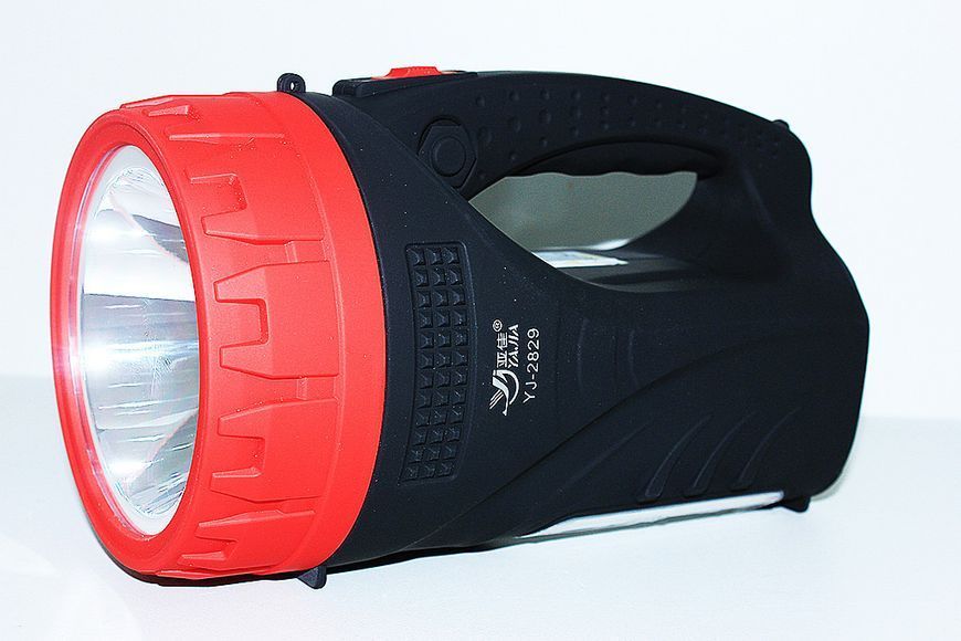 Фонарь переносной аккумуляторный (6000mAh) YJ-2829 5W/25SMD, мощный, зарядка 220В, боковая LED панель, для дома, кемпинга, аварийное освещение 00615 фото