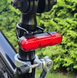 Велонабор Bike Light BK-02 Pro Аккумуляторная LED велофара + Задний стоп-сигнал (Type-C) 07504 фото 6